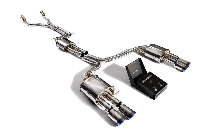 audi s5 b8 armytrix valvetronic exhaust