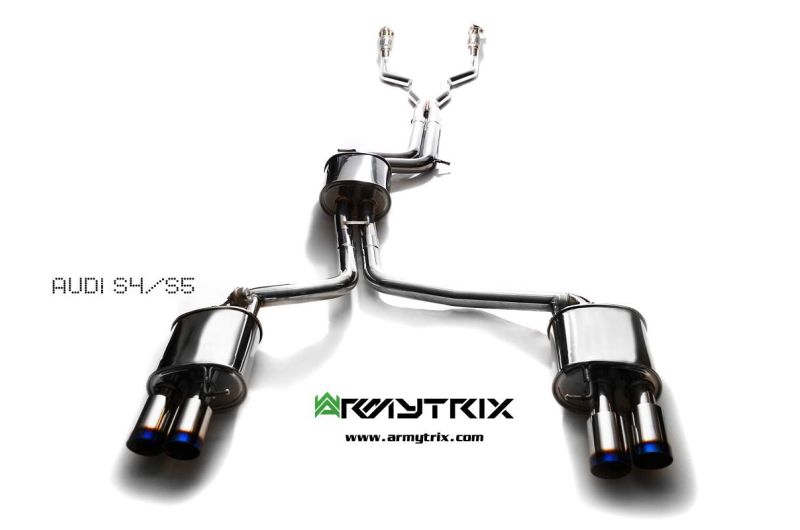 audi s5 b8 armytrix valvetronic exhaust