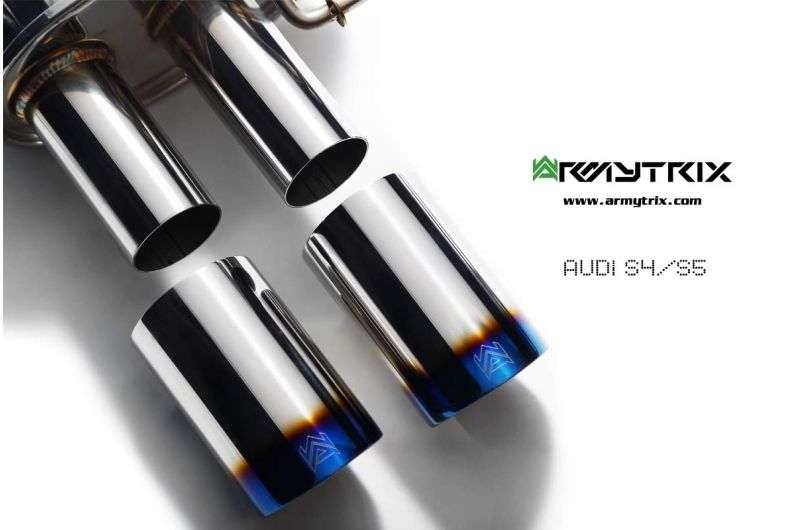 audi s5 b8 armytrix valvetronic exhaust