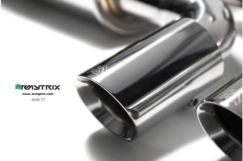 audi tts 8j mk2 armytrix valvetronic exhaust