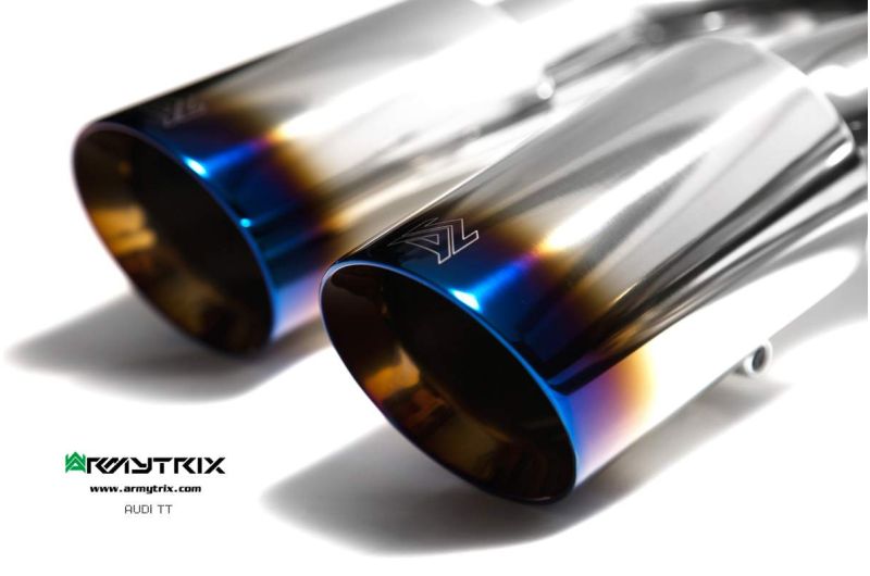 audi tts 8j mk2 armytrix valvetronic exhaust