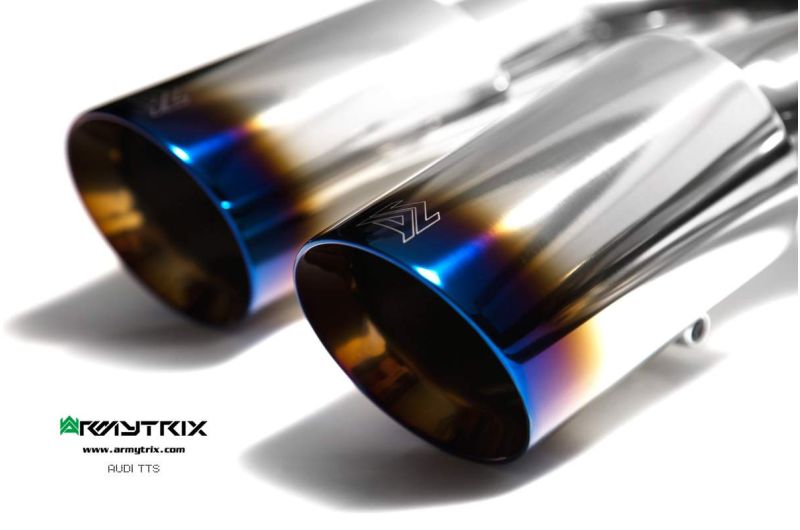 audi tts 8j mk2 4wd armytrix valvetronic exhaust