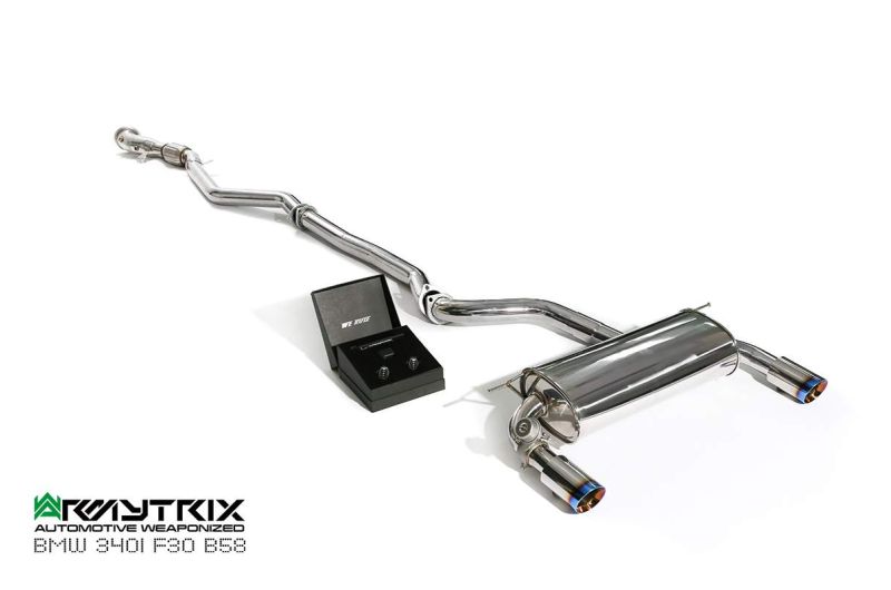 bmw F30 F31 340i F36 440i b58 armytrix valvetronic exhaust