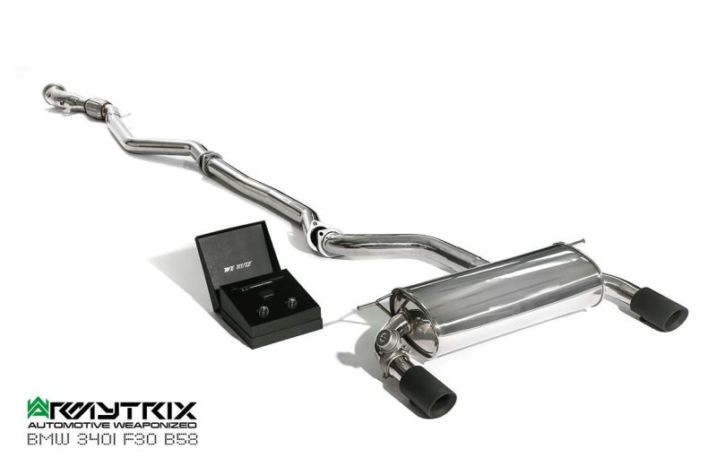 bmw F30 F31 340i F36 440i b58 armytrix valvetronic exhaust