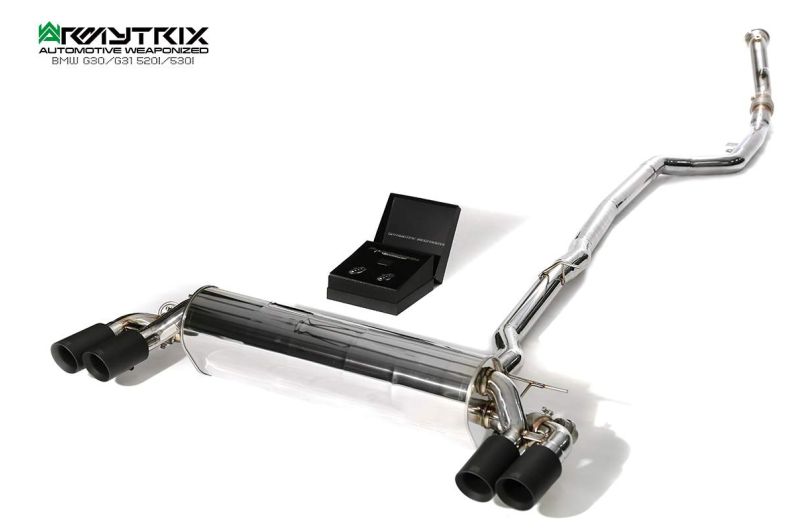 bmw 520i 530i g30 g31 armytrix valvetronic exhaust