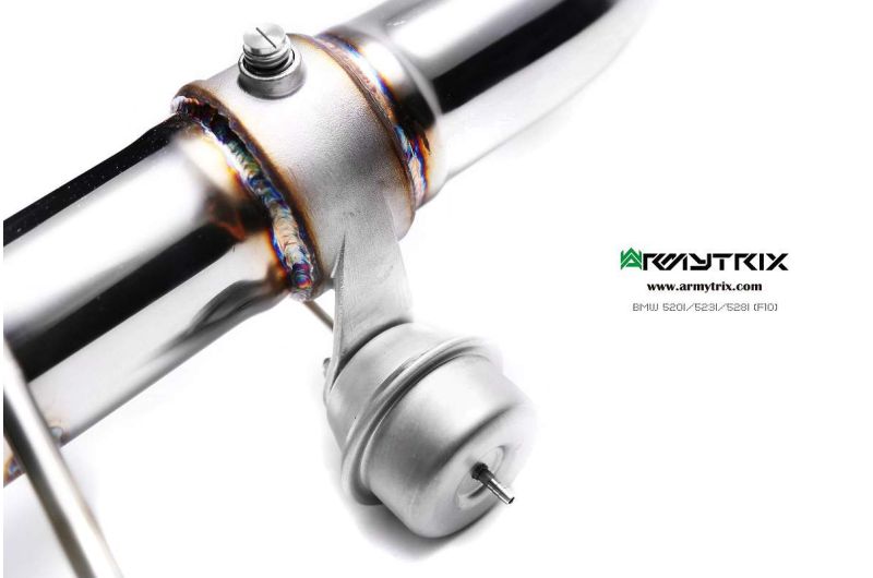 bmw 520i 528i f10 armytrix valvetronic exhaust