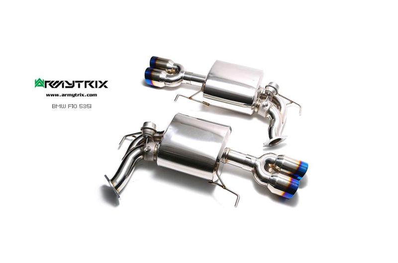 bmw f10 535i armytrix valvetronic exhaust