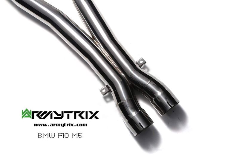 bmw m5i f10 armytrix valvetronic exhaust