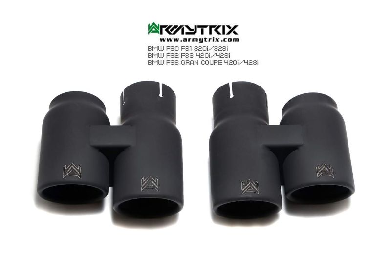 bmw F30 F31 320i 328i F32 F33 420i 428i F36 Gran Coupe 420i 428i armytrix valvetronic exhaust