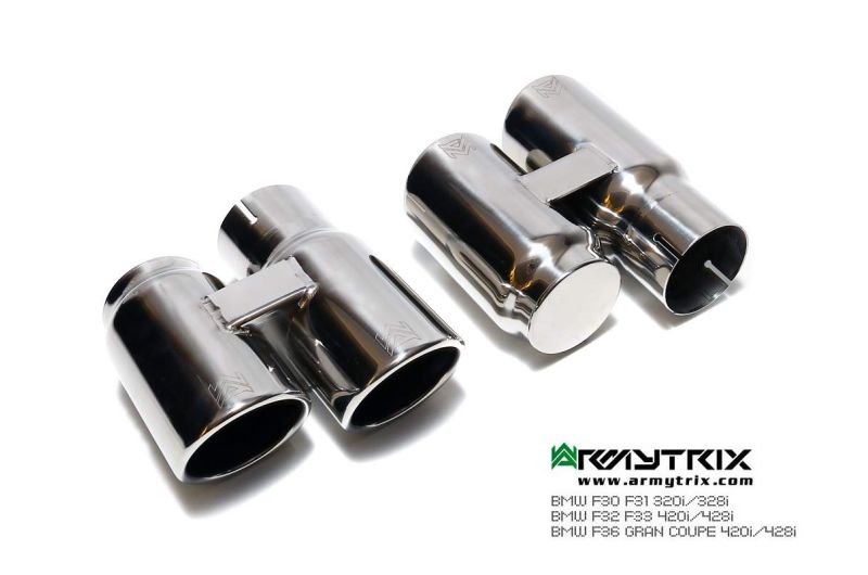 bmw F30 F31 320i 328i F32 F33 420i 428i F36 Gran Coupe 420i 428i armytrix valvetronic exhaust