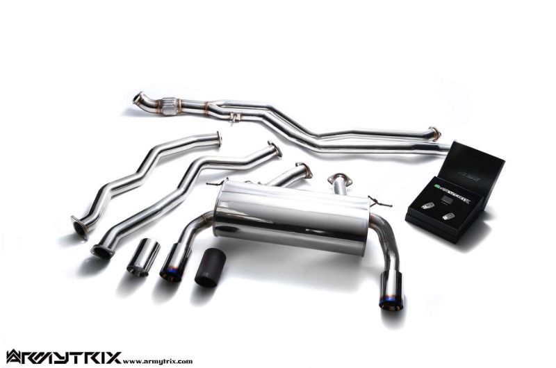 bmw 335i 435i f30 f32 f36 armytrix valvetronic exhaust