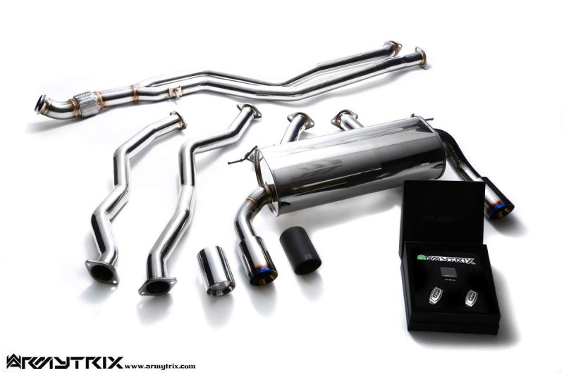 bmw 335i 435i f30 f32 f36 armytrix valvetronic exhaust