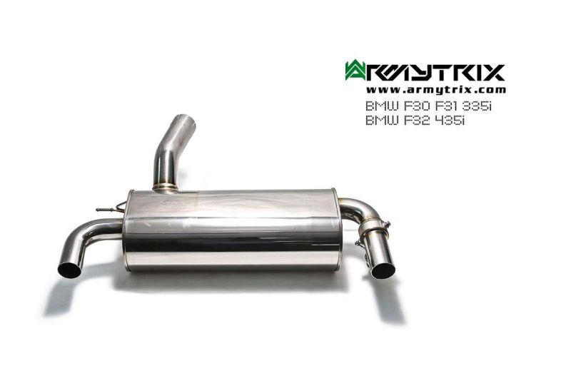 bmw 335i 435i f30 f32 f36 armytrix valvetronic exhaust