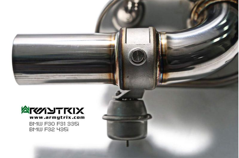 bmw 335i 435i f30 f32 f36 armytrix valvetronic exhaust