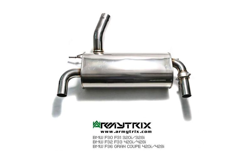 bmw f30 f31 320i 328i f32 f33 420i 428i f36 gran coupe 420i 428i armytrix valvetronic exhaust