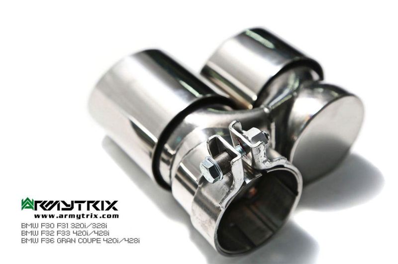 bmw f30 f31 320i 328i f32 f33 420i 428i f36 gran coupe 420i 428i armytrix valvetronic exhaust
