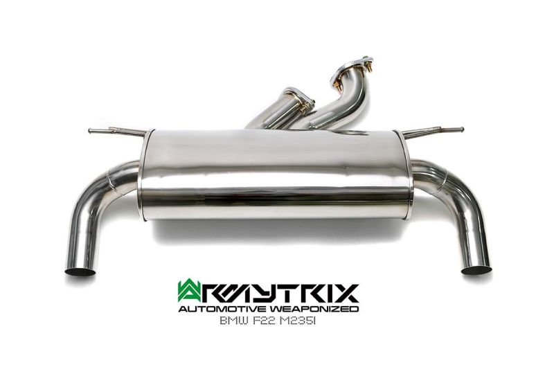 bmw m135i m235i f22 armytrix valvetronic exhaust