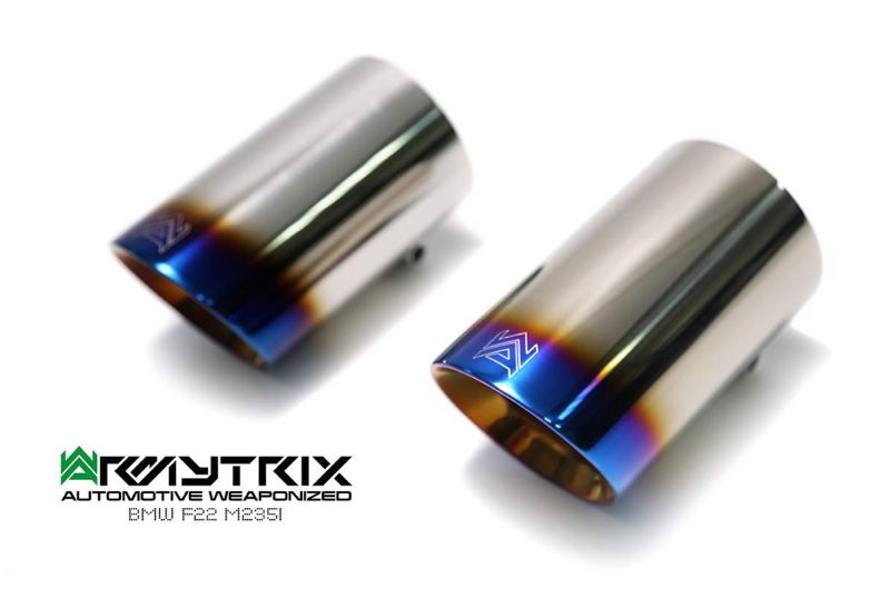 bmw m135i m235i f22 armytrix valvetronic exhaust