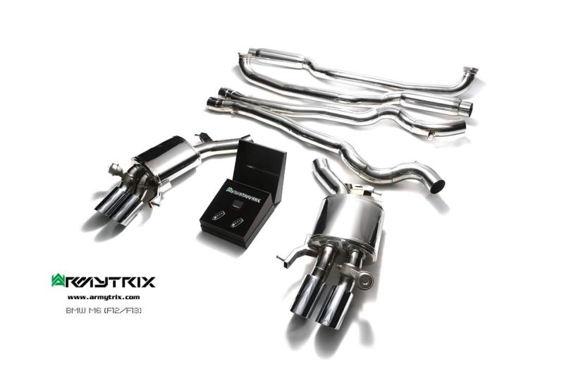 bmw m6 f12 f13 armytrix valvetronic exhaust