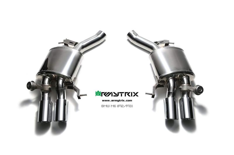 bmw m6 f12 f13 armytrix valvetronic exhaust