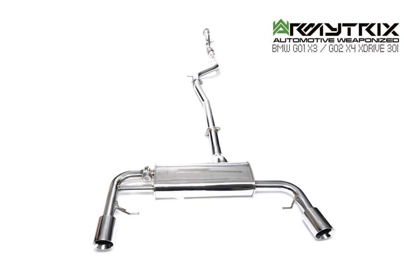 bmw x3 xdrive30i armytrix cat-back exhaust system