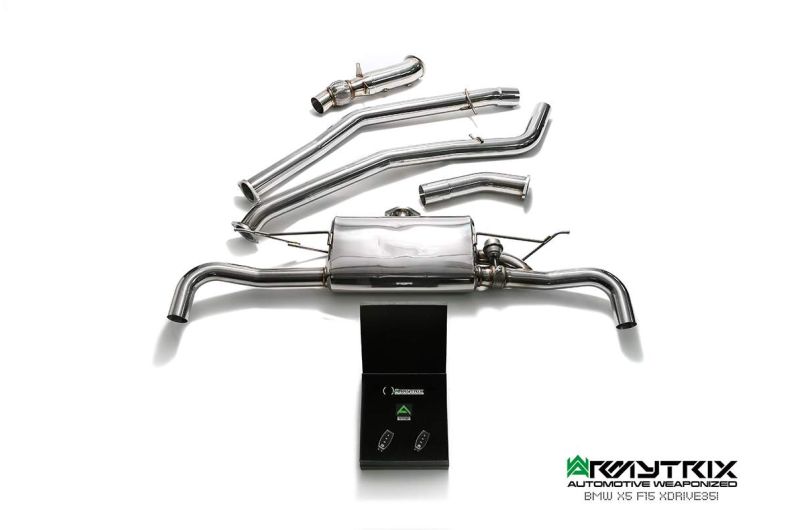 bmw x5 f15 xdrive 35i armytrix valvetronic exhaust