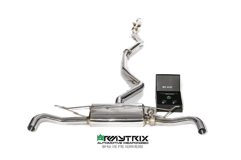 bmw x5 f15 xdrive 35i armytrix valvetronic exhaust