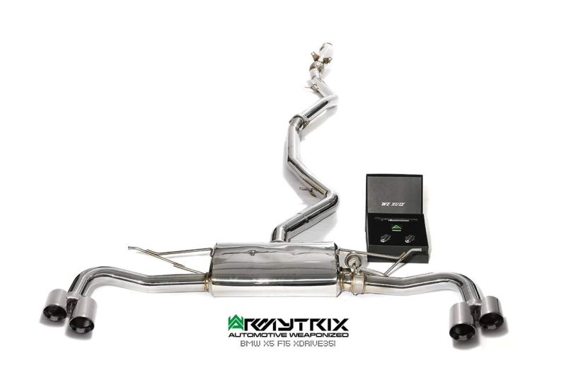 bmw x5 f15 xdrive 35i armytrix valvetronic exhaust