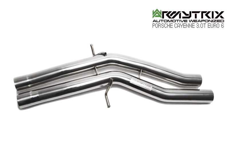 porsche cayenne E3 3.0T euro 6 armytrix valvetronic exhaust