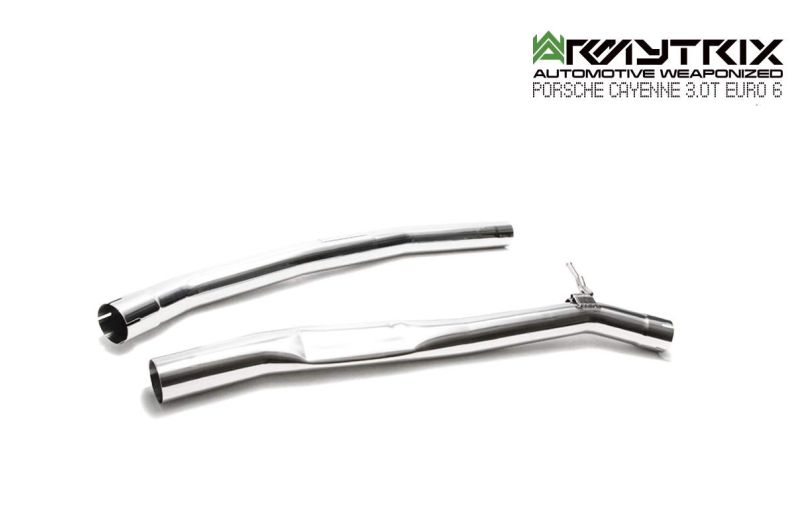 porsche cayenne E3 3.0T euro 6 armytrix valvetronic exhaust