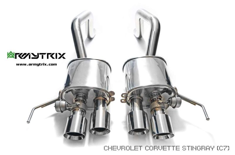 corvette c7 stingray z06 armytrix valvetronic exhaust