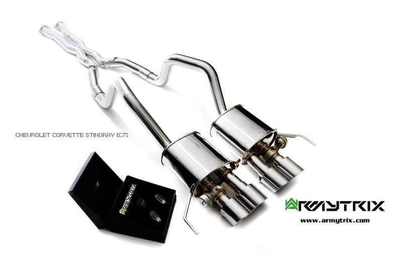 corvette c7 stingray z06 armytrix valvetronic exhaust