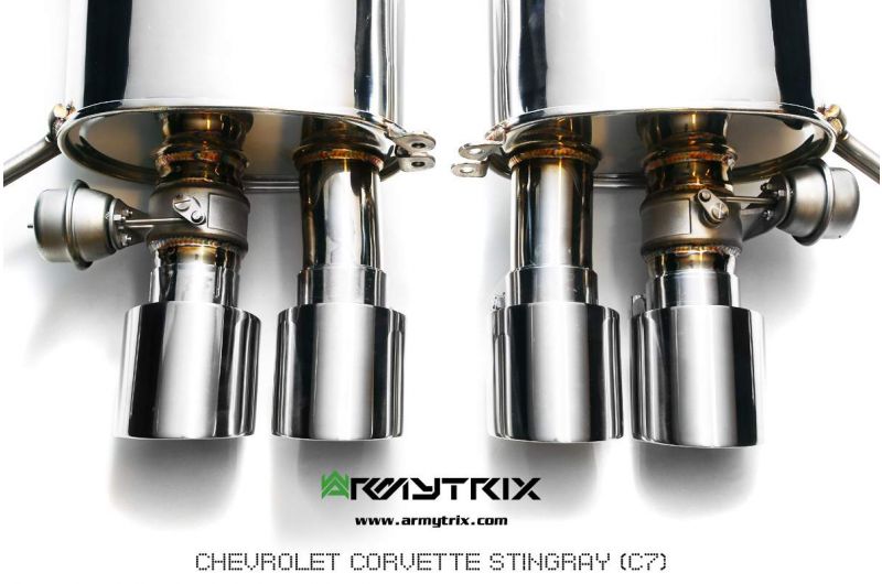 corvette c7 stingray z06 armytrix valvetronic exhaust