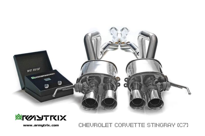 corvette c7 stingray z06 armytrix valvetronic exhaust