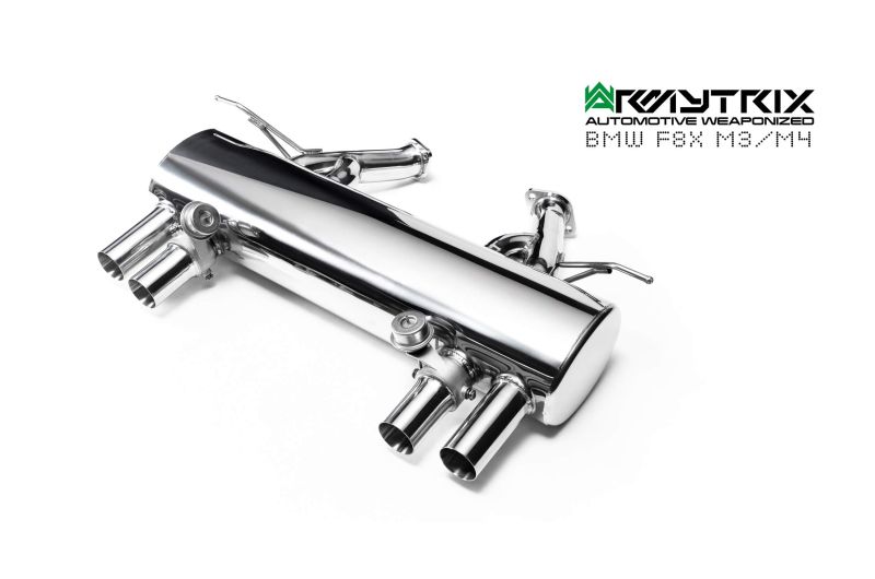 BMW F80 F81 F82 F83 M3 M4 armytrix single pipe valvetronic exhaust