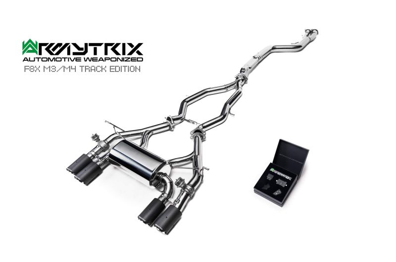 BMW F80 F81 F82 F83 M3 M4 armytrix single pipe valvetronic exhaust