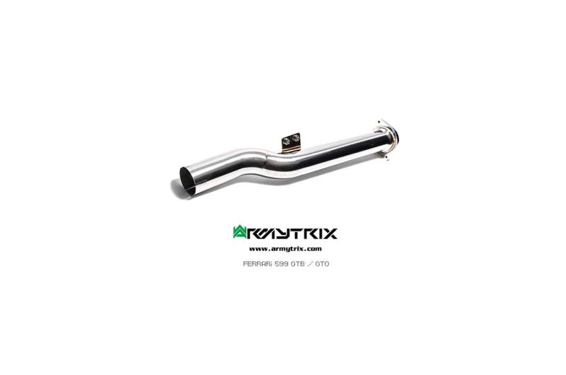 ferrari 599 gtb gto titanium armytrix valvetronic exhaust