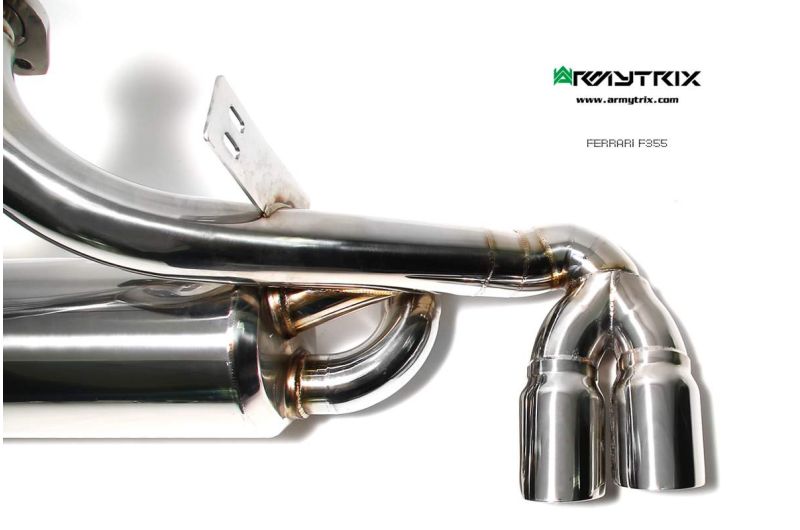 ferrari f355 armytrix valvetronic exhaust