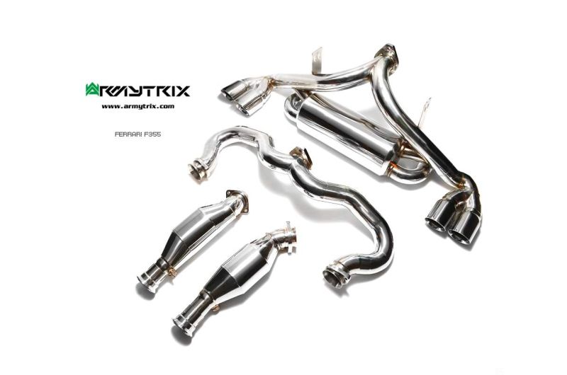 ferrari f355 armytrix valvetronic exhaust