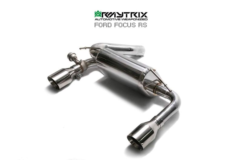 ford focus rs armytrix valvetronic exhaust