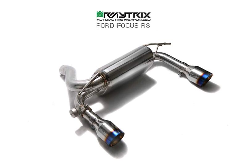 ford focus rs armytrix valvetronic exhaust