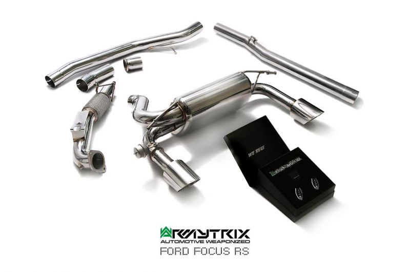 ford focus rs armytrix valvetronic exhaust
