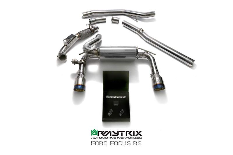 ford focus rs armytrix valvetronic exhaust