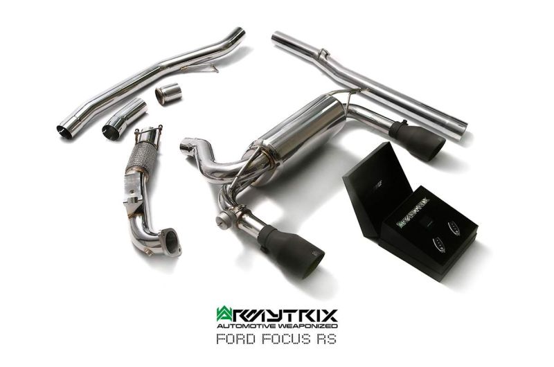 ford focus rs armytrix valvetronic exhaust