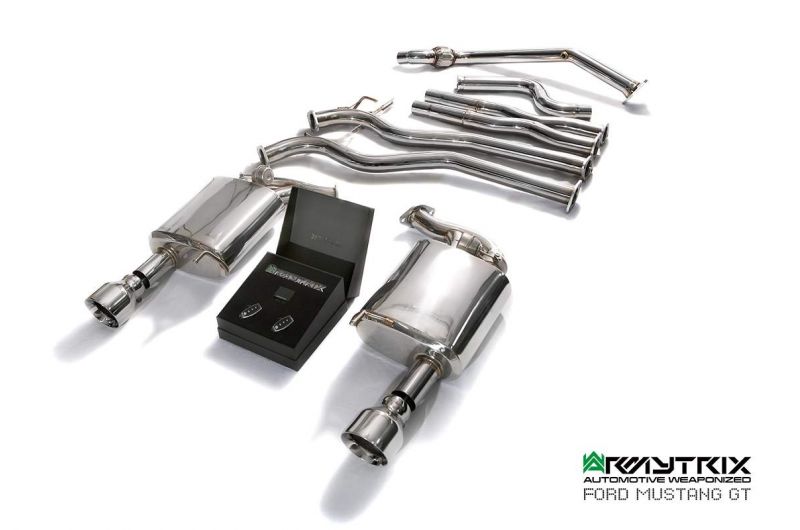 ford mustang gt armytrix valvetronic exhaust