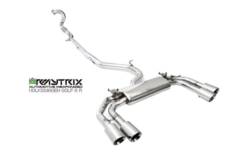 VW Golf 8 R Variant ARMYTRIX Exhaust