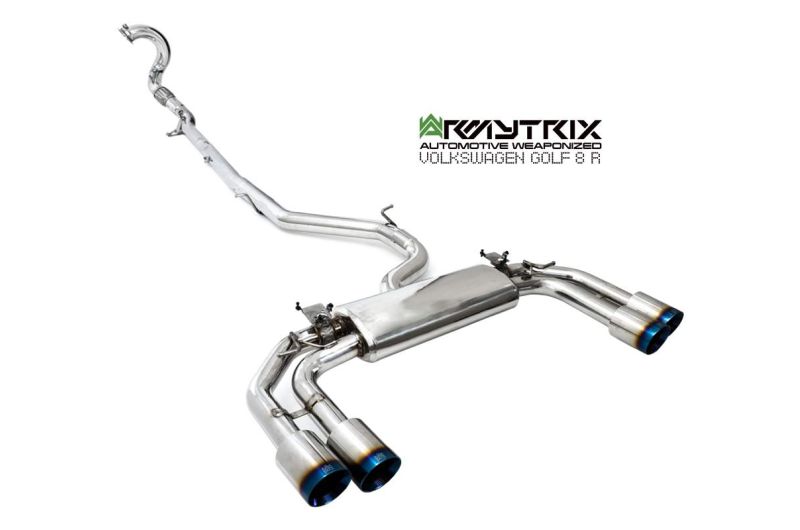 VW Golf 8 R ARMYTRIX Exhaust