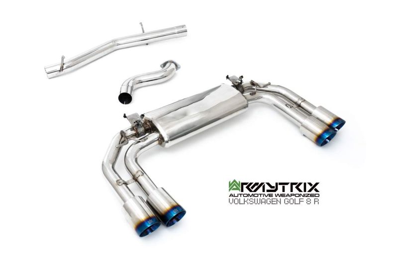 VW Golf 8 R ARMYTRIX Exhaust