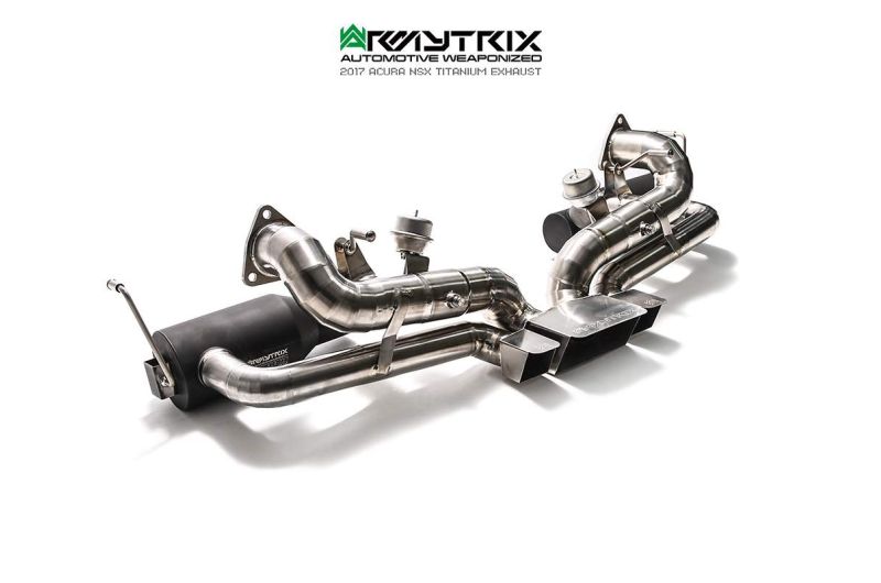 2017 acura nsx armytrix titanium exhaust price