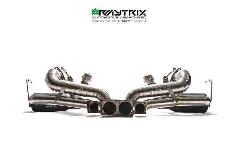 2017 acura nsx armytrix titanium exhaust price